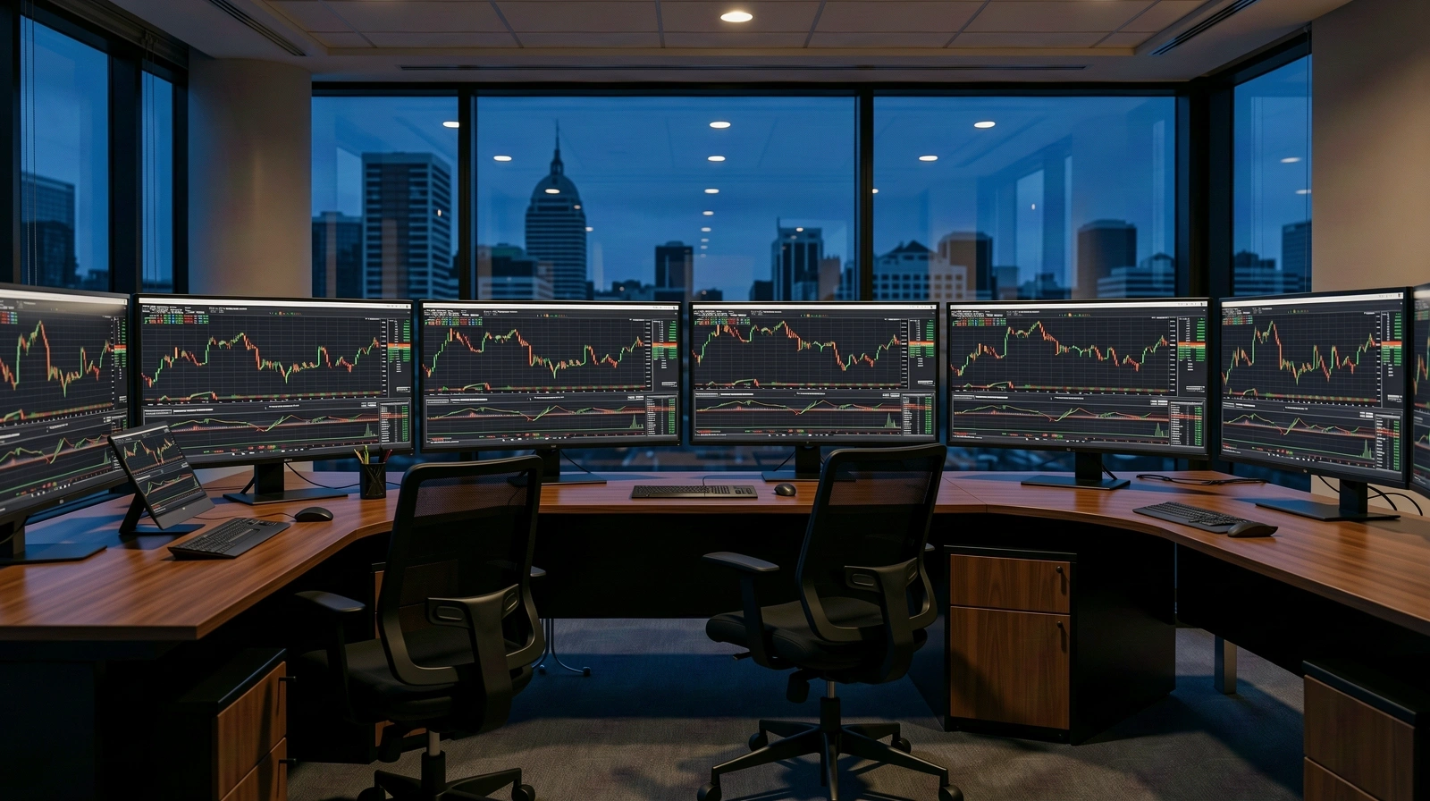 Professional trading environment